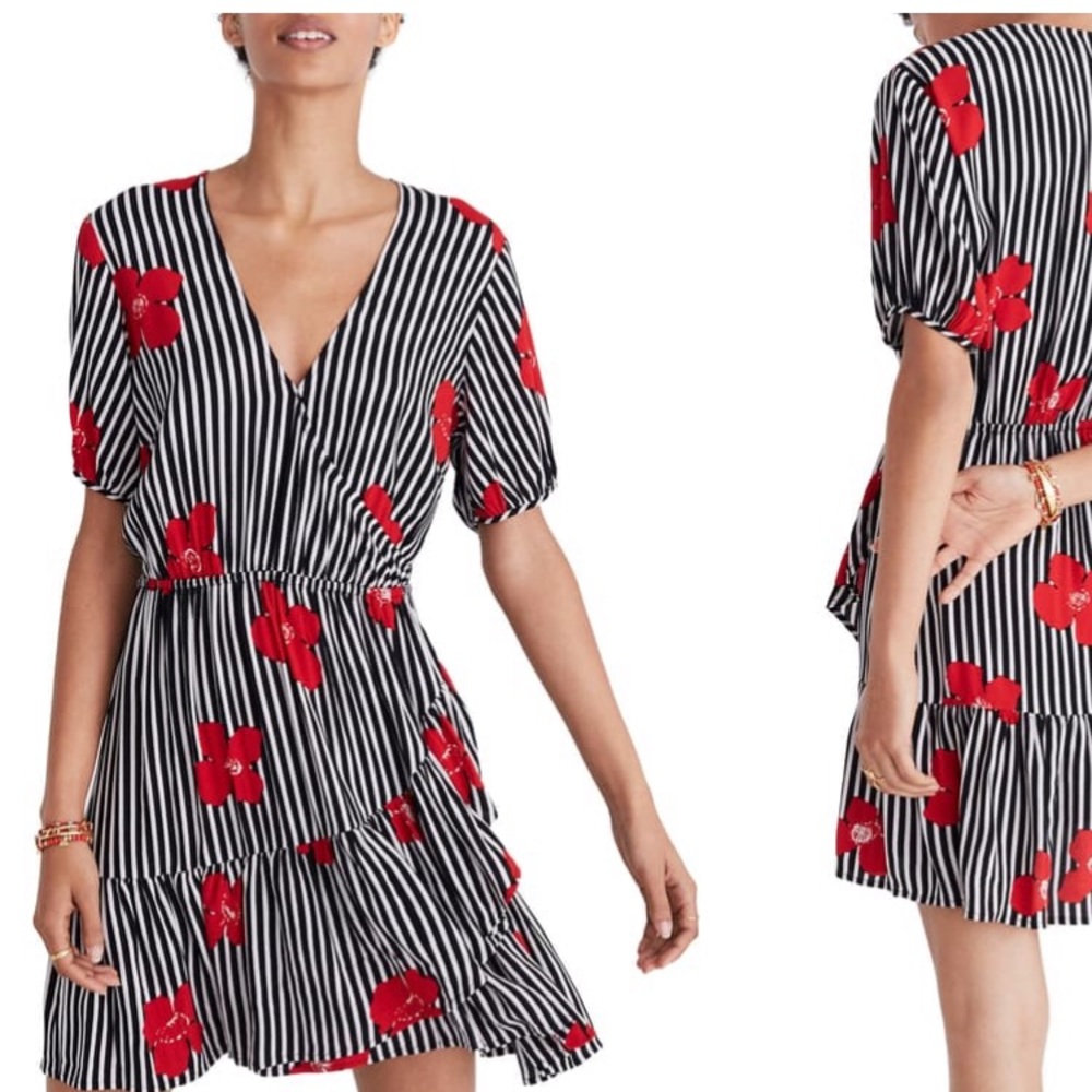 🔥Madewell Wrap dress